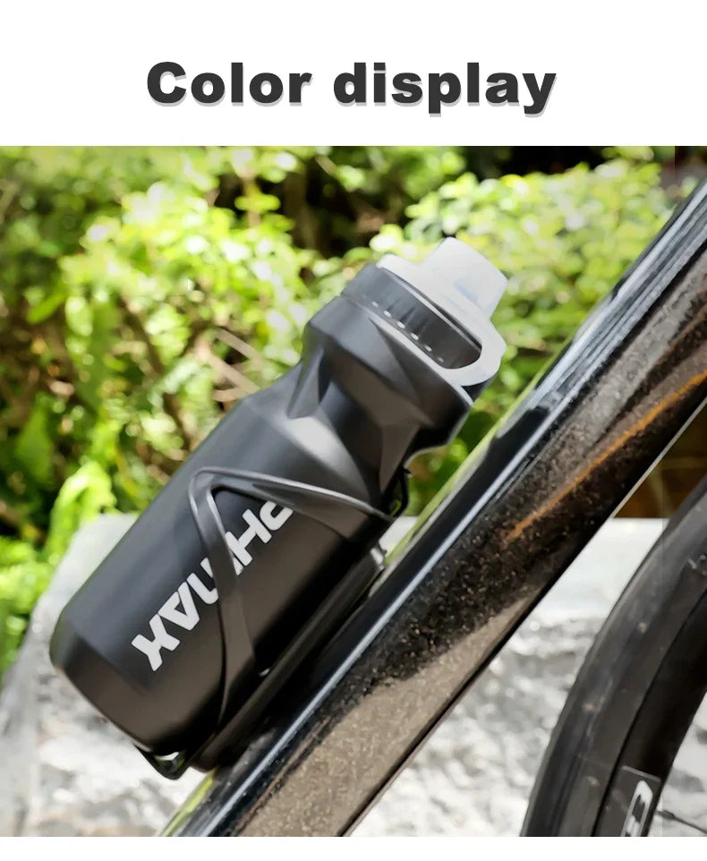 PHAMX 610ML Bicycle Water Bottle Large Capacity Sports Bottle Riding Kettle Leak Proof Drinking MTB Road Bike Water Bottles