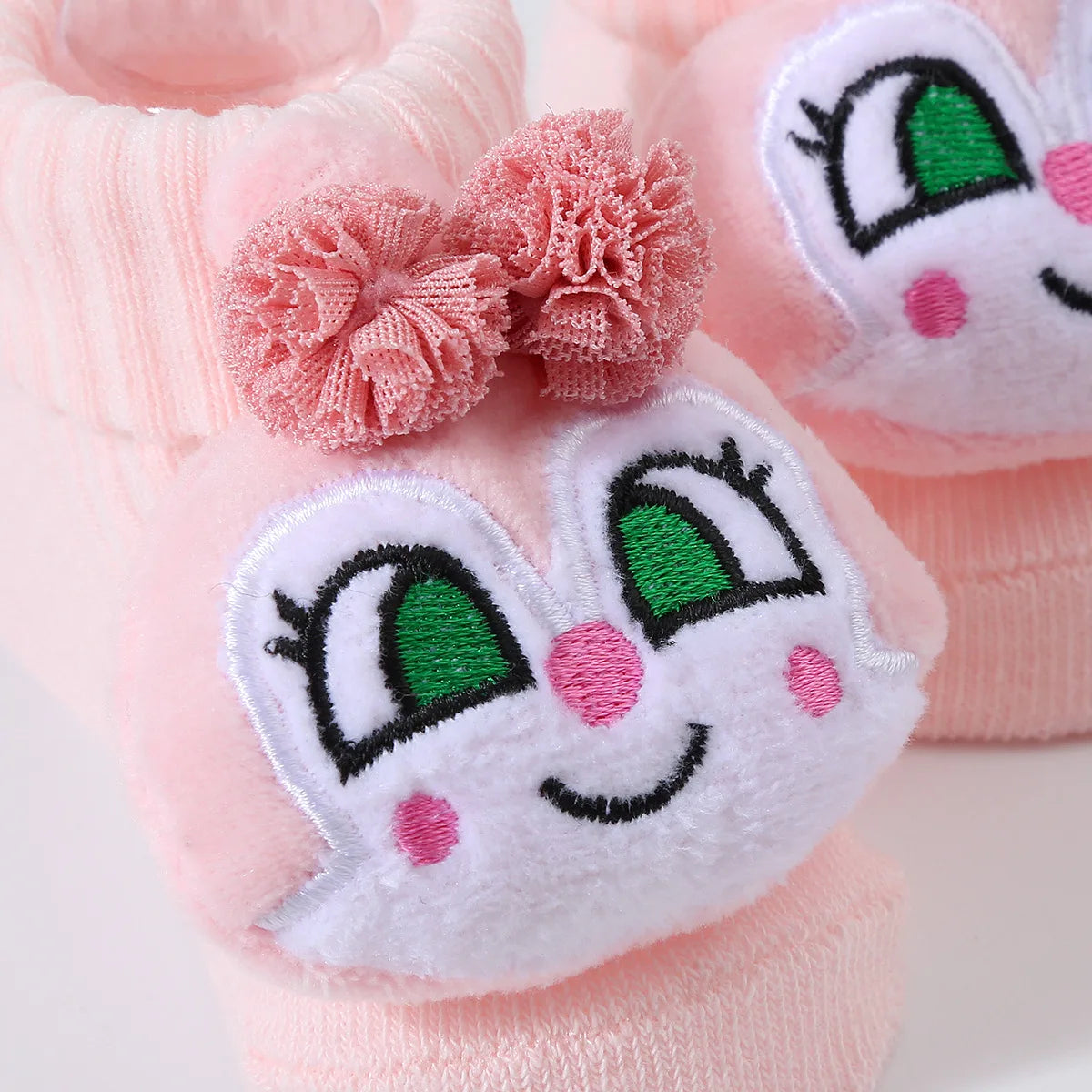 Baby Socks Spring and Autumn Soft Cotton Newborn Baby Socks in The Tube Cartoon 3D Doll Infant Socks 0-6 months