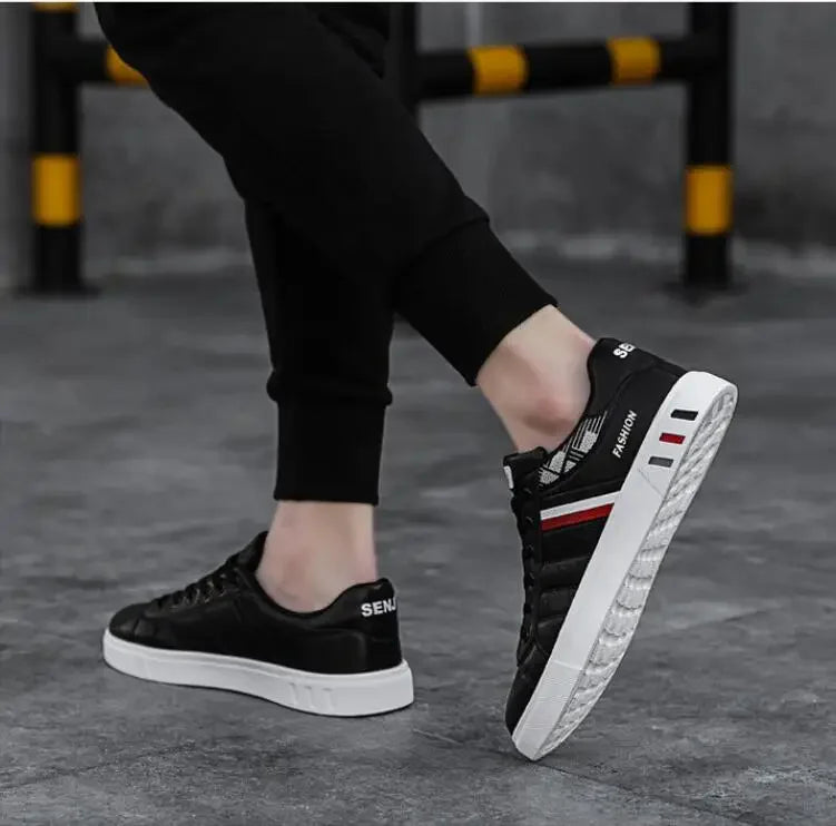 Fashion Sneakers Men Vulcanize Shoes Chunky Flat Comfortable Spring Autumn Platform Mens Shoes Sports Casual White Shoes