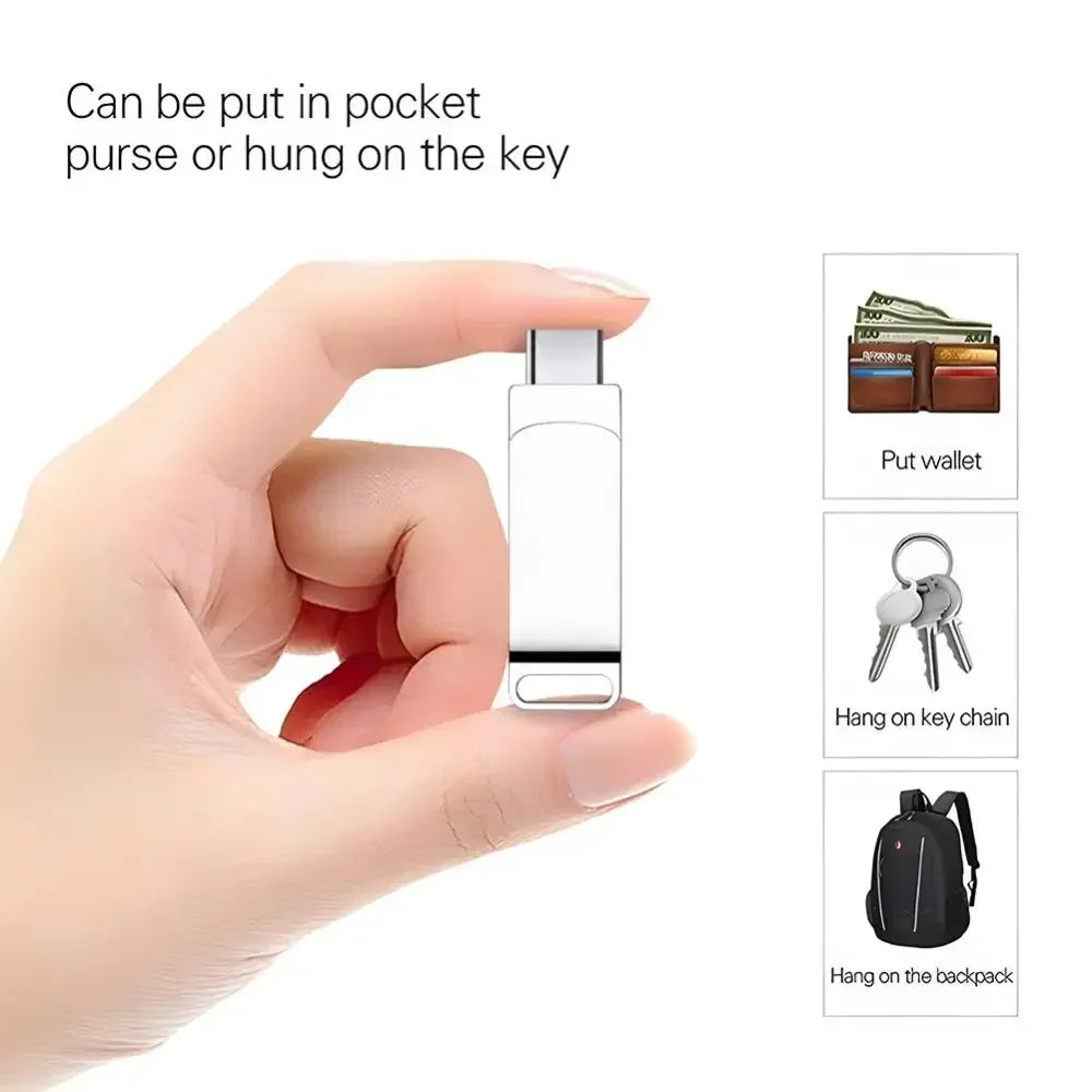 Xiaomi 2TB U Disk 1TB 16TB Pen Drive USB 3.0 Type-C Interface Mobile Phone Computer Mutual Transmission Portable USB Memory