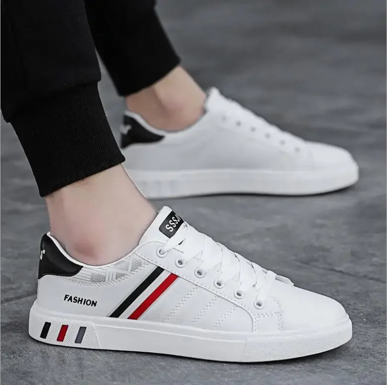 Fashion Sneakers Men Vulcanize Shoes Chunky Flat Comfortable Spring Autumn Platform Mens Shoes Sports Casual White Shoes
