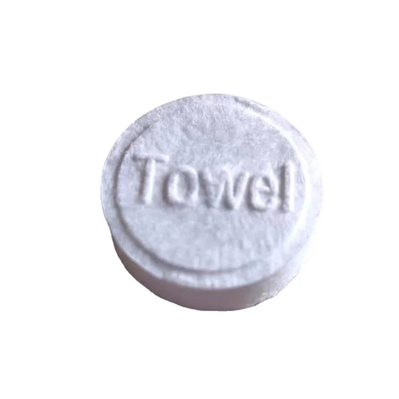 20pcs 22*20 cm Mini Compressed Towel Disposable Capsules Towel Face Care Tablet Outdoor Travel Cloth Wipes Paper Tissue