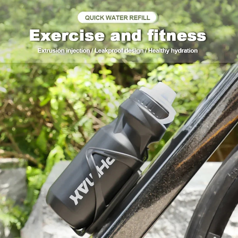 PHAMX 610ML Bicycle Water Bottle Large Capacity Sports Bottle Riding Kettle Leak Proof Drinking MTB Road Bike Water Bottles