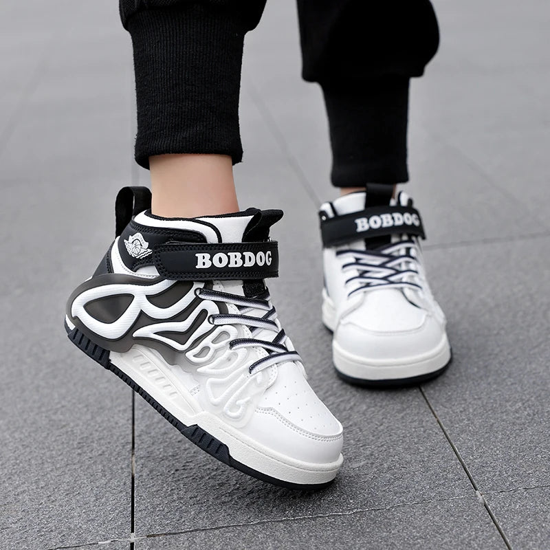 Kids Fashion Sneakers for Boys Girls Mesh Tennis Shoes Breathable Sports Running Shoes Lightweight Children Casual Walking k030