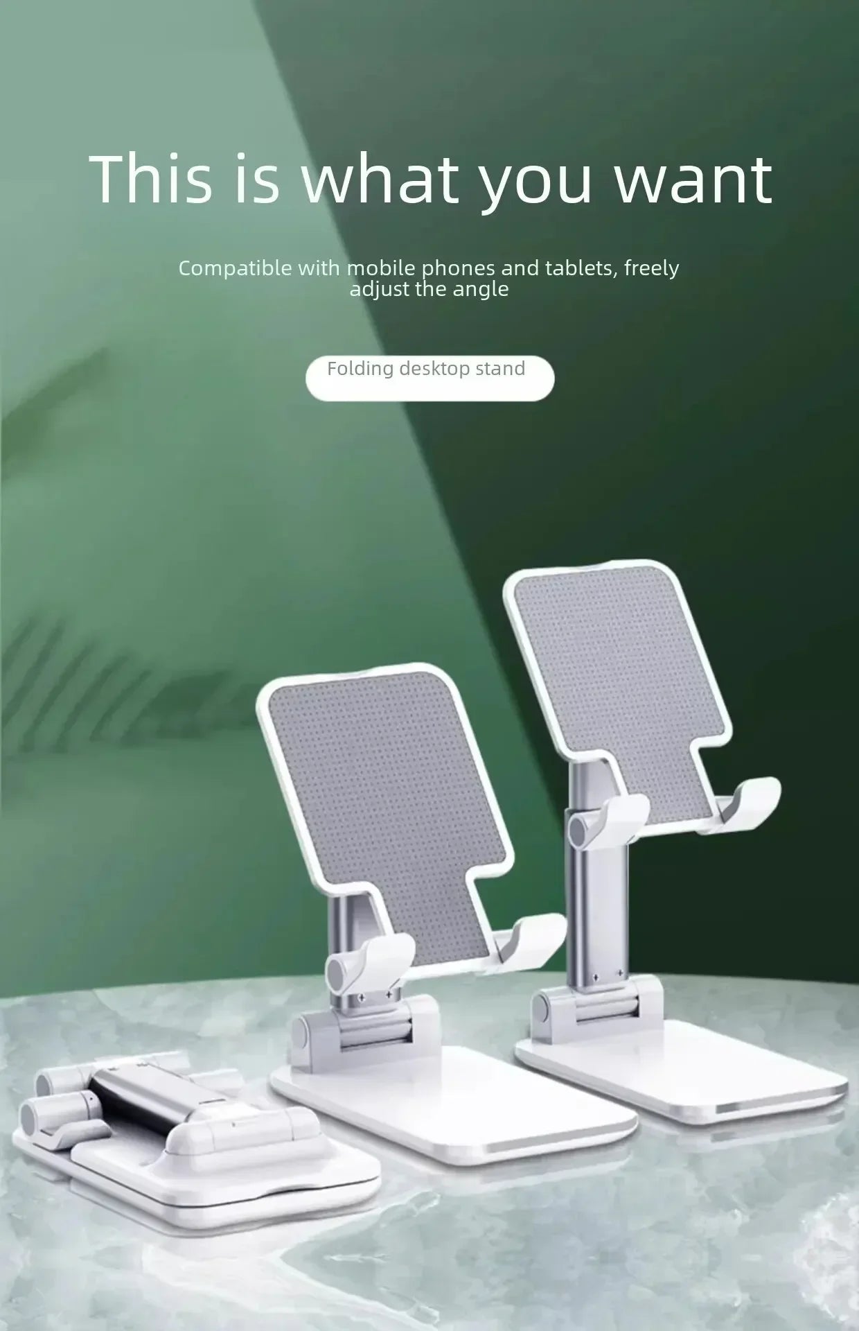 Desk Mobile Phone Holder Stand For iPhone IPad Xiaomi Adjustable Desktop Tablet Holder Universal Table Cell Phone Stand