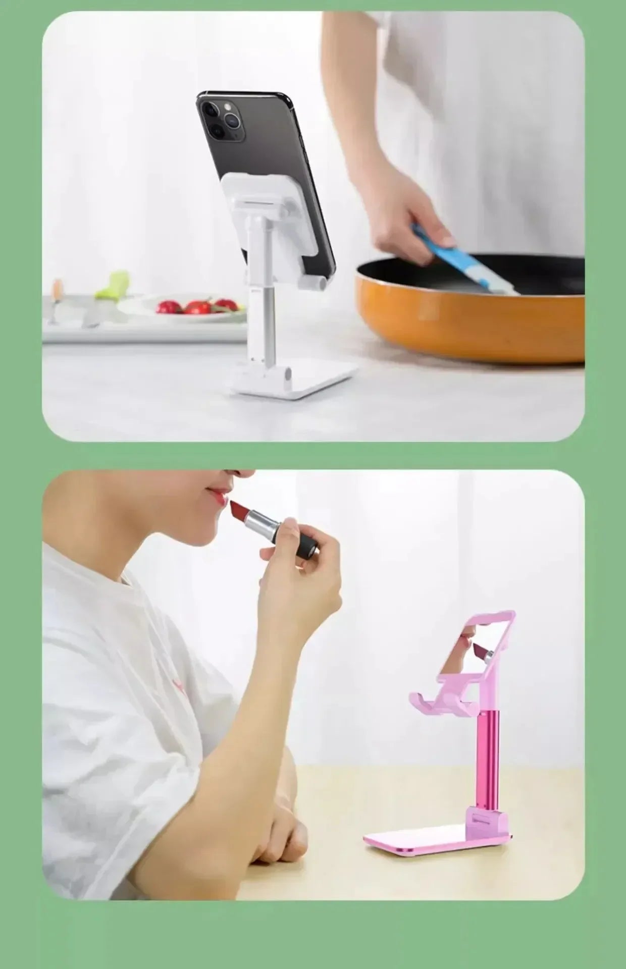 Desk Mobile Phone Holder Stand For iPhone IPad Xiaomi Adjustable Desktop Tablet Holder Universal Table Cell Phone Stand