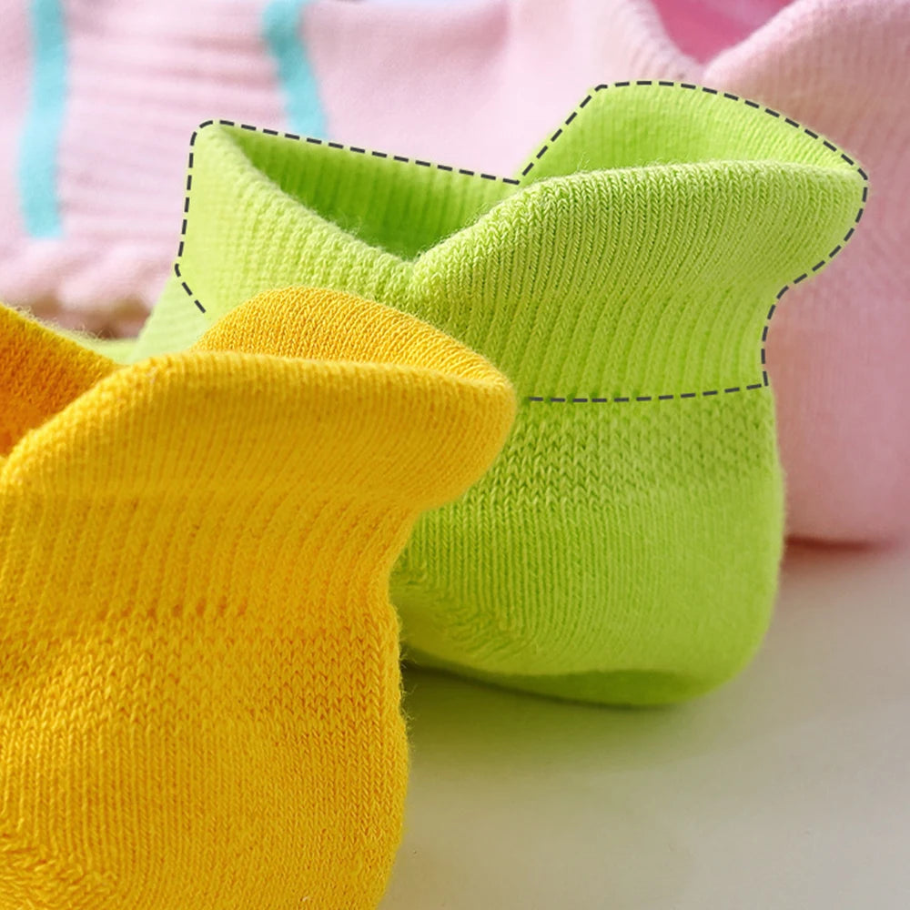 Women Cycling Sports Ankle Socks Cotton Anti Slip Sports Soccer Running Hiking Bicycle Sock Camping Football Basketball Socks