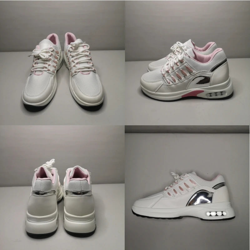 Fashion Women Sneakers 2024 Platform Casual Shoes For Women Tennis Shoes Pluis Size Sport Shoes Running Shoes Mesh Breathable 42