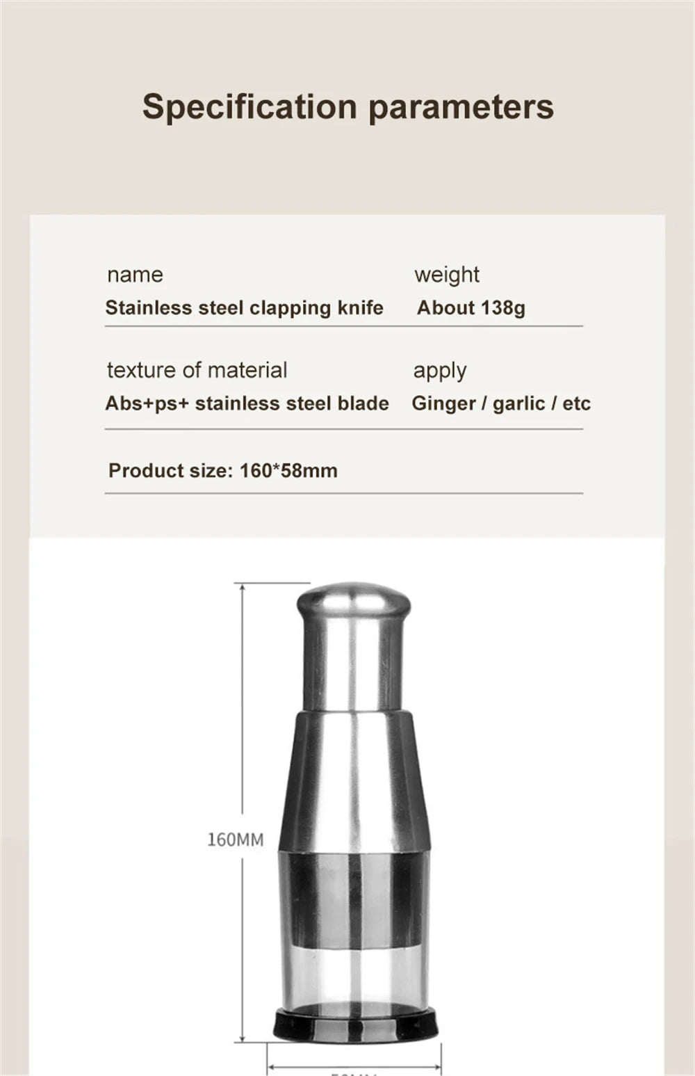 Garlic Onion Chopper Manual Pressed Garlic Press Machine Garlic Squeezer Fruit Vegetable Chopper Multifunction Kitchen Tool