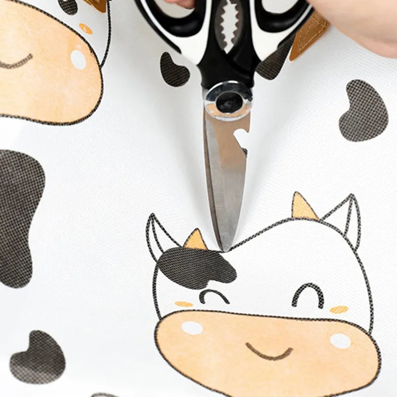 Storage Bag Cute Cartoon Pattern Luggage Bag Moisture Dust Proof Quilt Clothes Storage Bag Large Capacity Sorting Bags Household