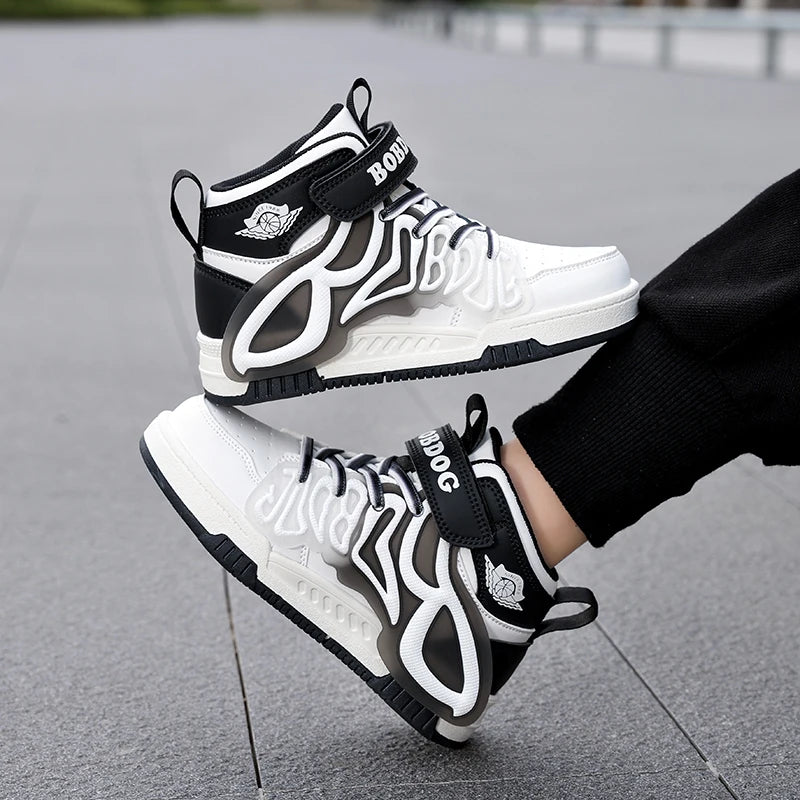 Kids Fashion Sneakers for Boys Girls Mesh Tennis Shoes Breathable Sports Running Shoes Lightweight Children Casual Walking k030