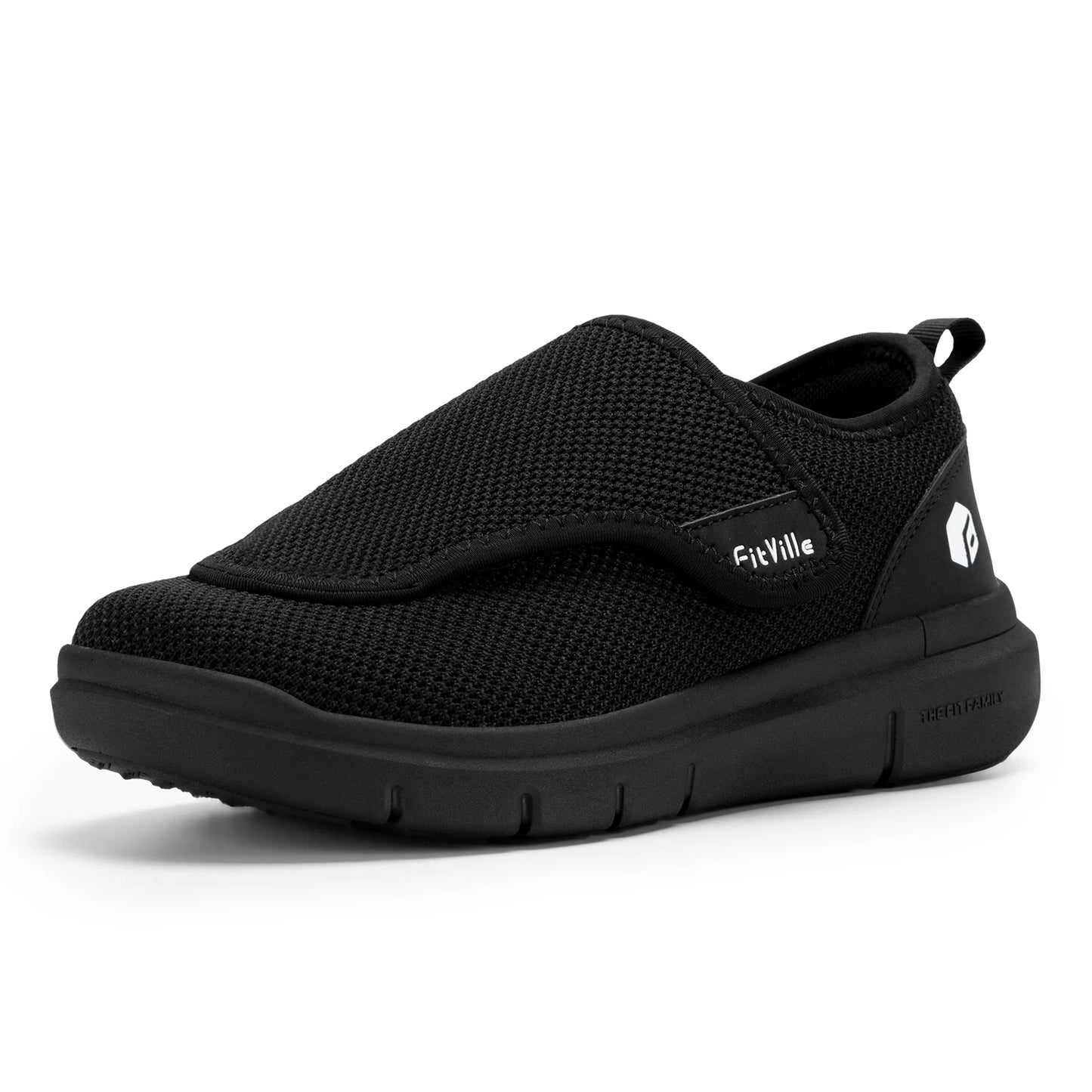 Fitville Women's Shoes Wide Width Diabetic Shoes Walking Casual Breathable for Swollen Feet Elderly Foot Pain Relief Neuropathy