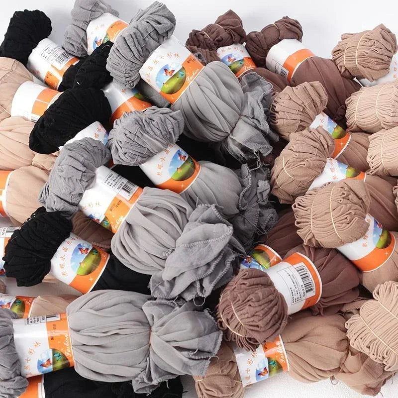 Summer Socks Skin Color Transparent Ultrathin Women Crystal Silk Socks Nylon Ladies Female Summer Short Ankle Sock Meias