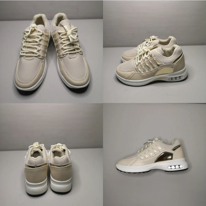 Fashion Women Sneakers 2024 Platform Casual Shoes For Women Tennis Shoes Pluis Size Sport Shoes Running Shoes Mesh Breathable 42
