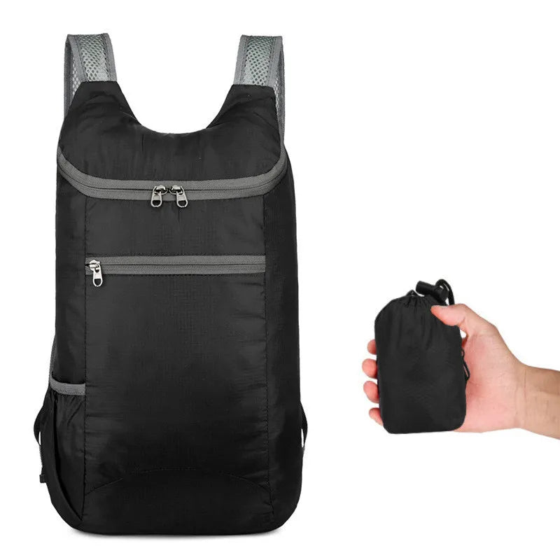 20L Men Women Lightweight Packable Backpacks Foldable Ultralight Outdoor Folding Backpack Travel Daypack Bag Sports Daypack