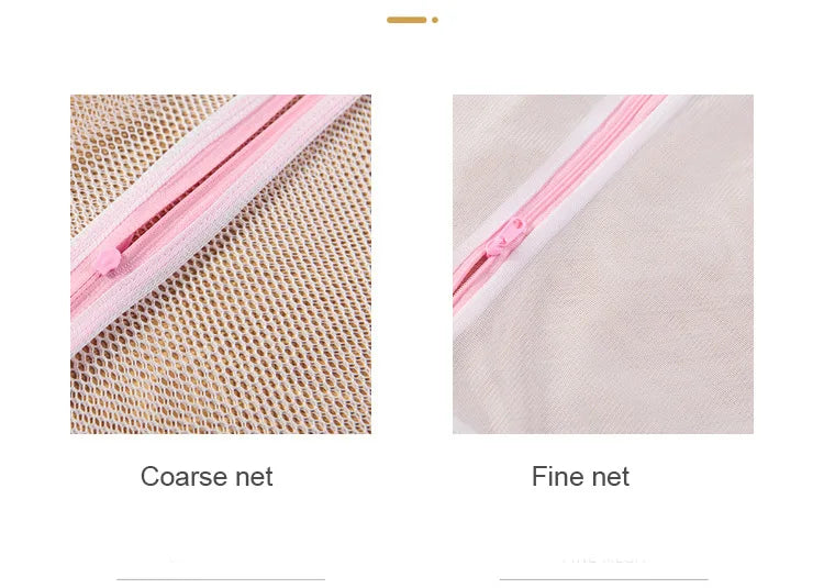 3 Size Zipped Laundry Bags Reusable Washing Machine Clothing Care Washing Bag Mesh Net Bra Socks Lingerie Underwear Laundry Bags