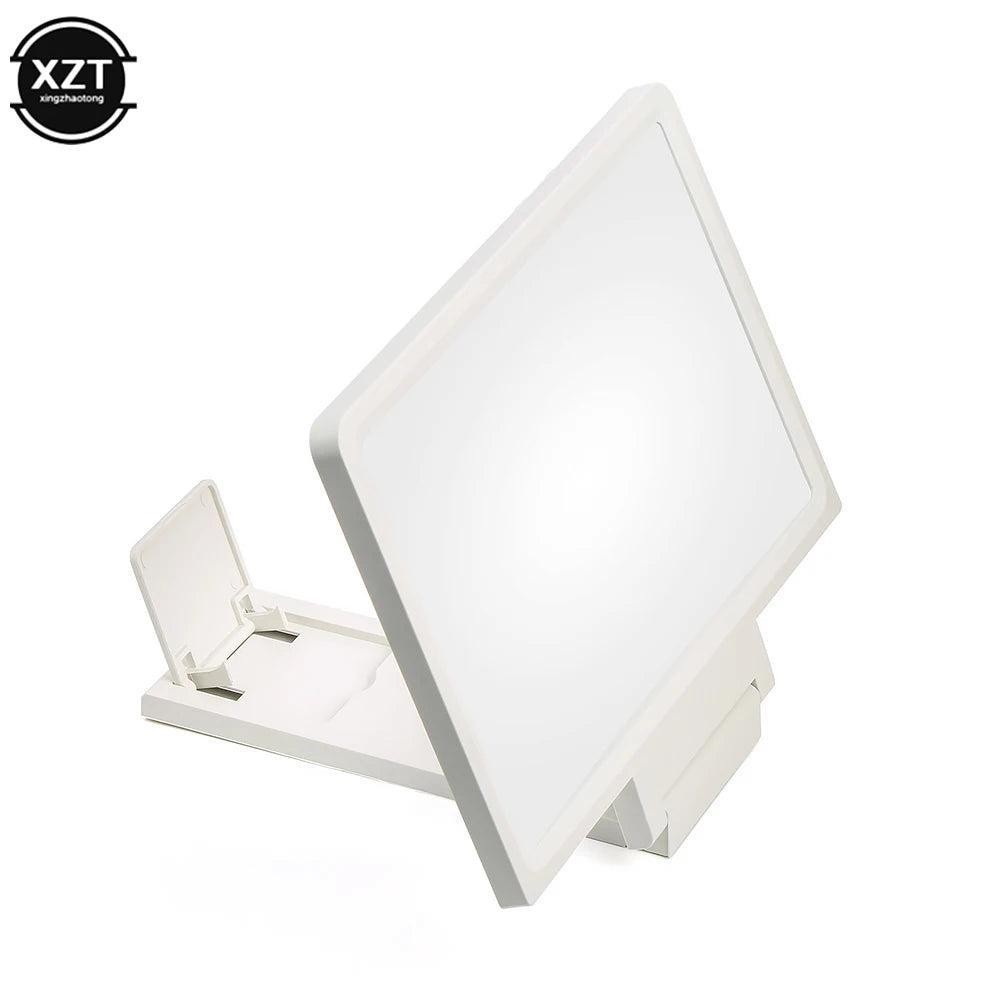 Fashion 3D Phone Screen Amplifier Mobile Portable Foldable Screen Magnifier Enlarge Amplifying Desktop Bracket Eyes Protection