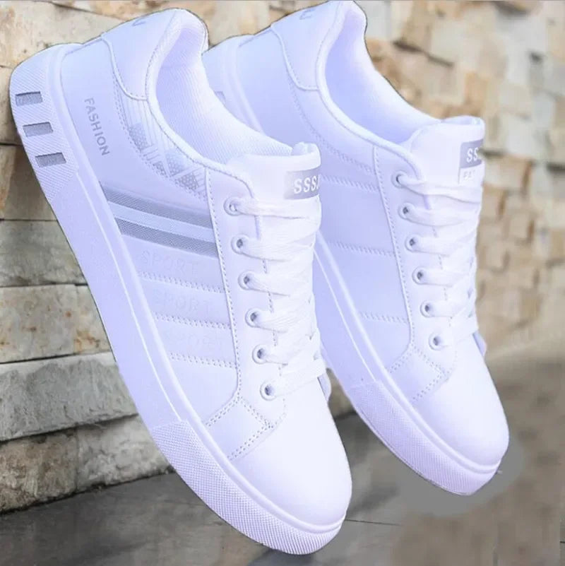Fashion Sneakers Men Vulcanize Shoes Chunky Flat Comfortable Spring Autumn Platform Mens Shoes Sports Casual White Shoes