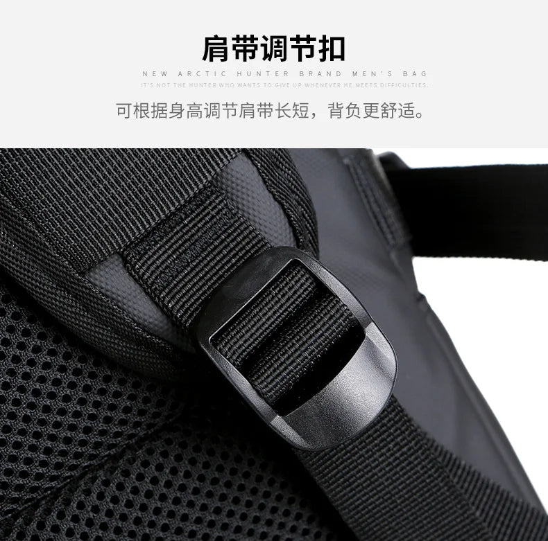 Men's Business Waterproof Multi-Function Backpack USB Charging 17 "Laptop Bag Can Be Extended Large Capacity Travel Backpack New