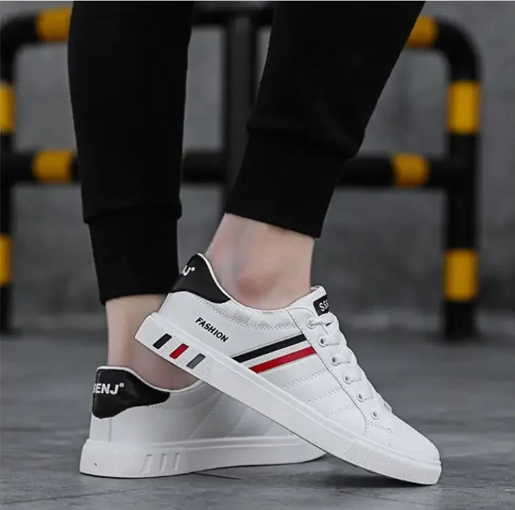 Fashion Sneakers Men Vulcanize Shoes Chunky Flat Comfortable Spring Autumn Platform Mens Shoes Sports Casual White Shoes