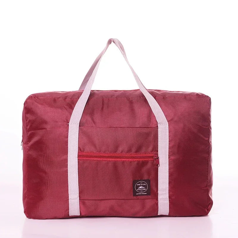 Foldable Travel Bags Large Capacity Clothes Luggage Organizer Waterproof Handbags Women Men Travel Clothes Storage Organizer