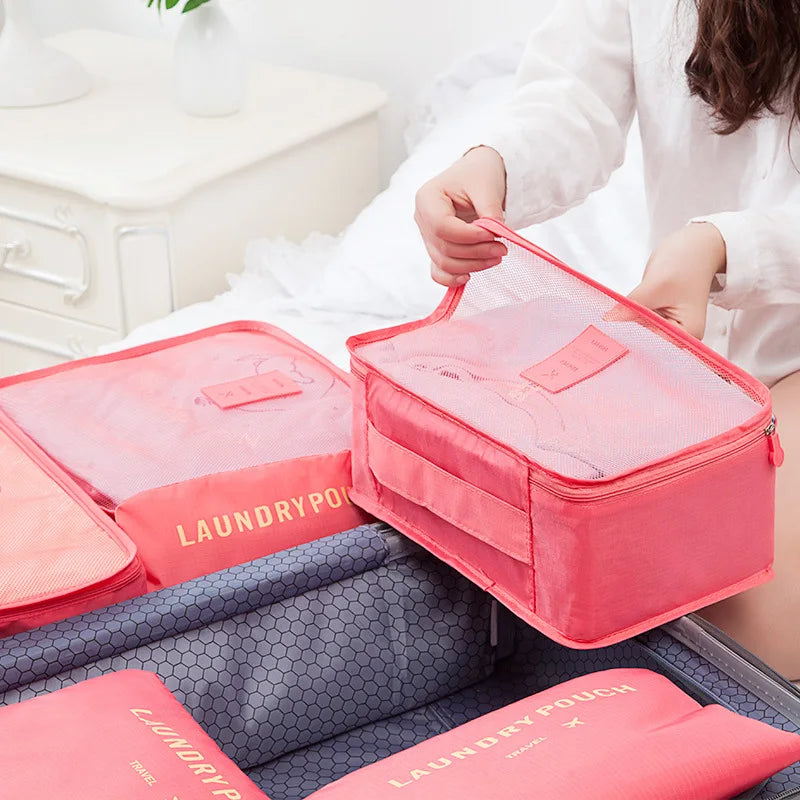 Travel Storage Organizer Bags Portable Travel Suitcase Organizer Bags For Women Clothes Shoes Makeup Bag Luggage Organizer