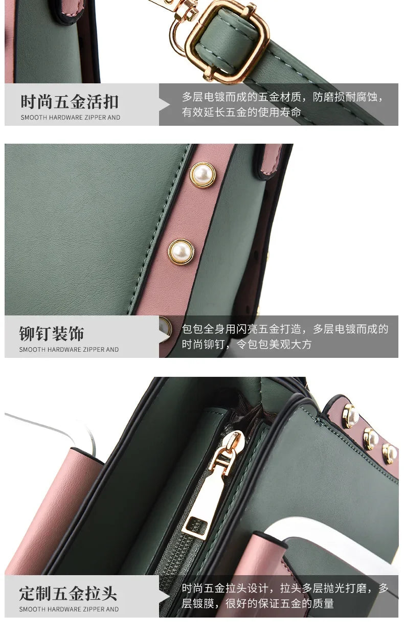 New Women  Bag for 2024 shoulder luxury designer handbag women Handbags Fashion all-in-one bag advanced texture simple bag