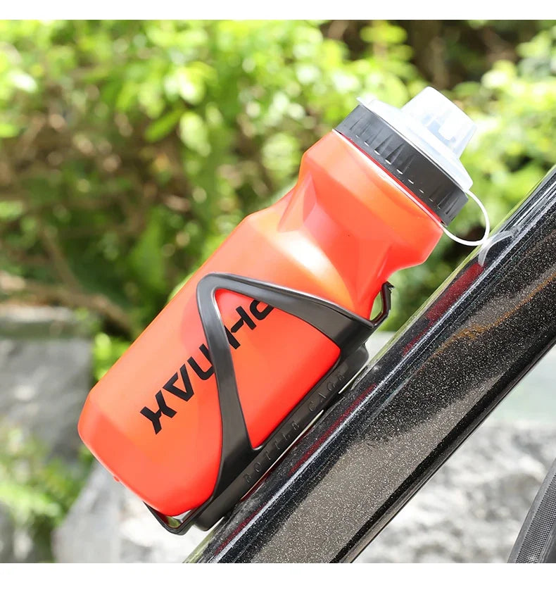 PHAMX 610ML Bicycle Water Bottle Large Capacity Sports Bottle Riding Kettle Leak Proof Drinking MTB Road Bike Water Bottles