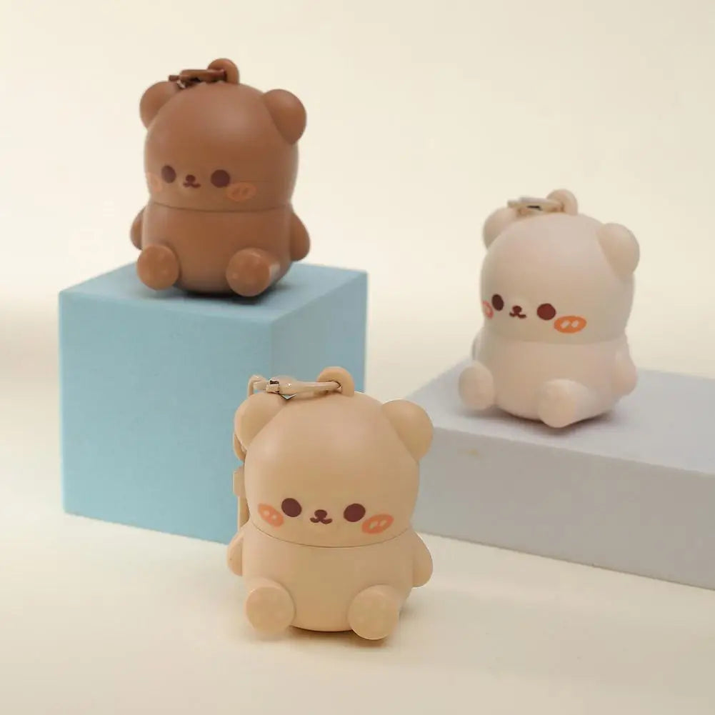 Children Fruity Lip Balm Moisturizing Anti-Dry  Anti Crack Lip Balm Baby Available Lip Care Cute Little Bear Lipstick Skin Care