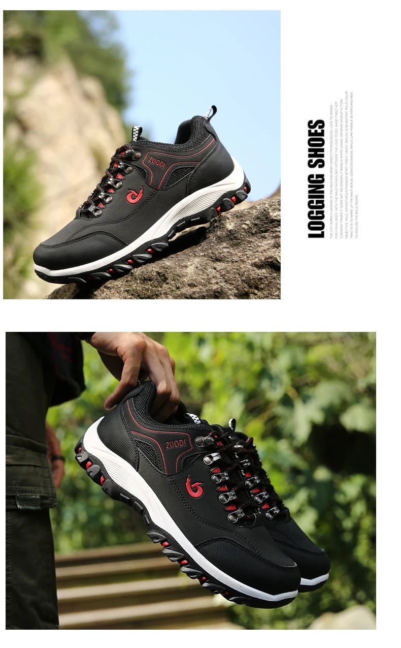 Brand Men Shoes Summer Breathable Sneakers Luxury Outdoor Lightweight Men's Moccasins Trekking Shoes for Men with