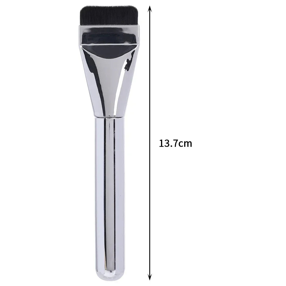 20PCS Ultra Thin Flat Foundation Brush Professional Face Contour Blending Foundation Concealer Cream Makeup Brushes Beauty Tool