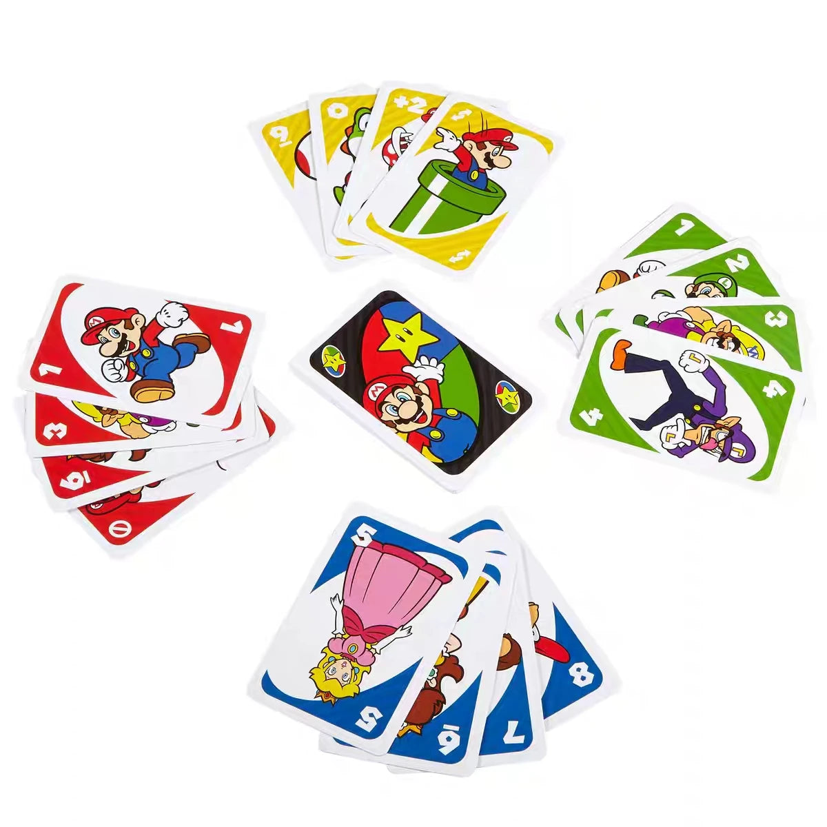 UNO Games Flip Dos Pokemon Avengers Anime Kids and Family Card Board Game Funny Uno Gifts