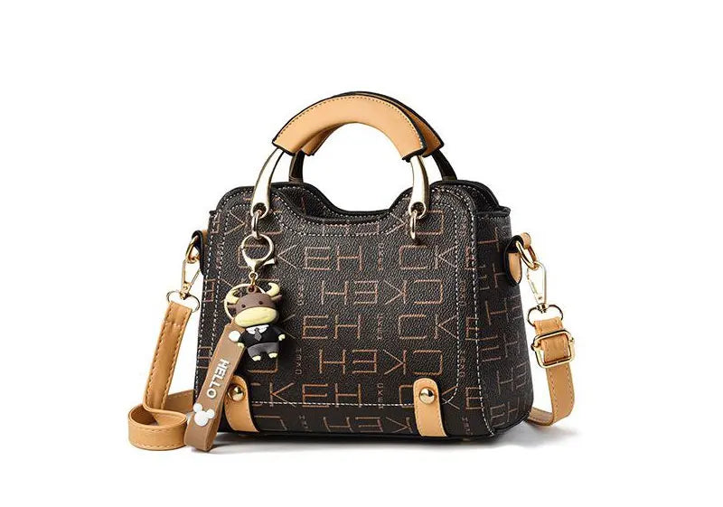 New brand shoulder Bag for 2024 luxury designer handbag women Handbags leather Printed monogram single shoulder straddle bag