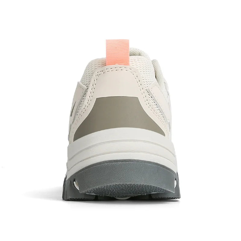 2023 Women Outdoor Casual Shoes Summer Breathable Mesh Hiking Sneakers Female Light Trekking Footwear Flat Fashion Climbing Work