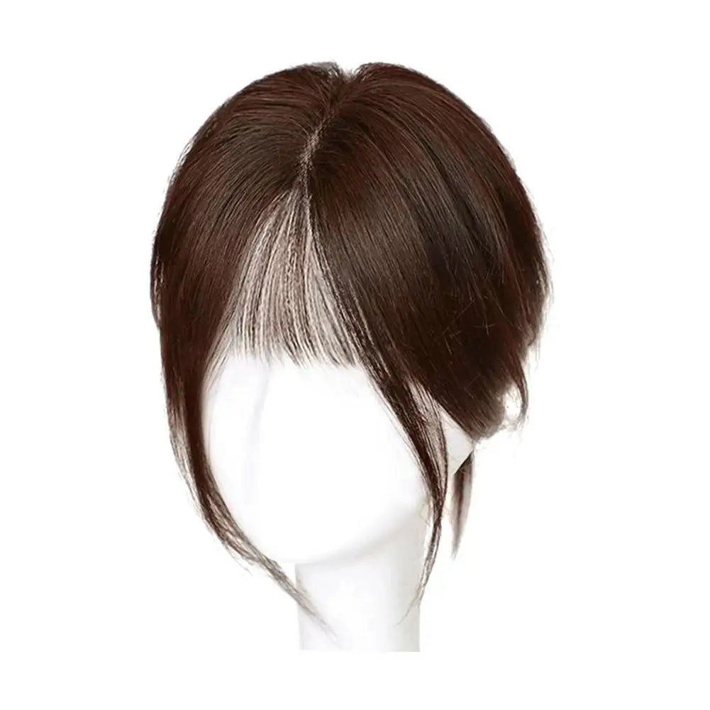 French Style Fake Bangs Natural 3D Air Figure Eight Front Wig Patchwork Air Bangs Wig Female