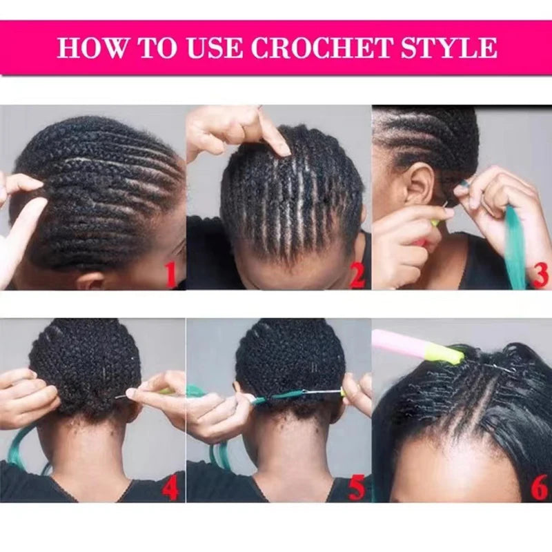 H&STAR Synthetic 18Inch Crochet Hair Ocean Wave Crochet Hair Water Wave  Braiding Hair Extensions Curly Hair for  Women