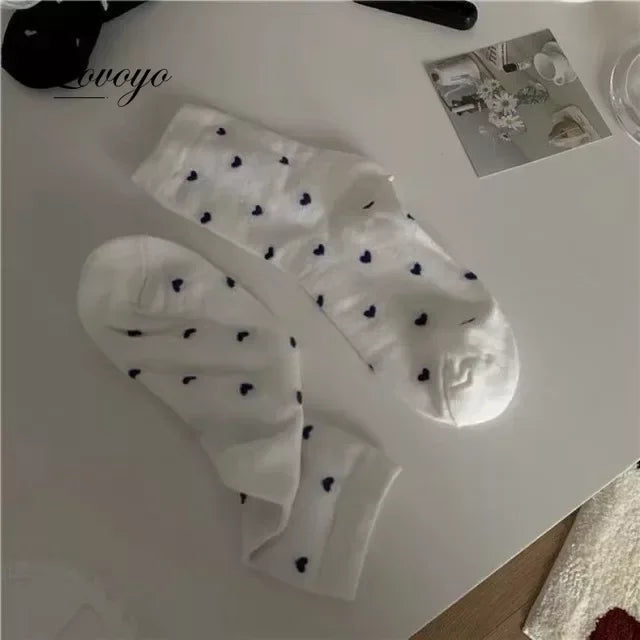 INS Fashion Socks Hip Hop Skateboard Striped Mid Tube Socks Solid Color Breathable Cotton Sock Women Cute Socks