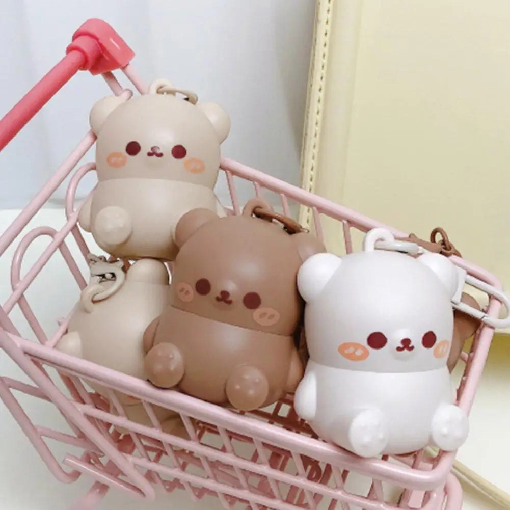 Children Fruity Lip Balm Moisturizing Anti-Dry  Anti Crack Lip Balm Baby Available Lip Care Cute Little Bear Lipstick Skin Care