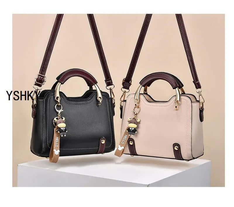 New brand shoulder Bag for 2024 luxury designer handbag women Handbags leather Printed monogram single shoulder straddle bag