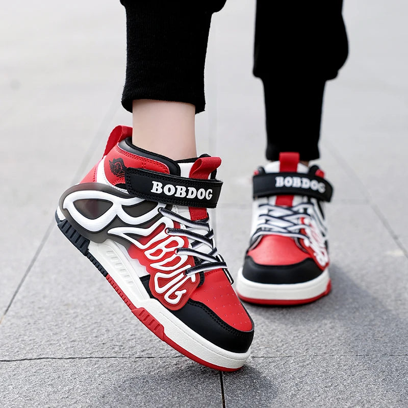 Kids Fashion Sneakers for Boys Girls Mesh Tennis Shoes Breathable Sports Running Shoes Lightweight Children Casual Walking k030