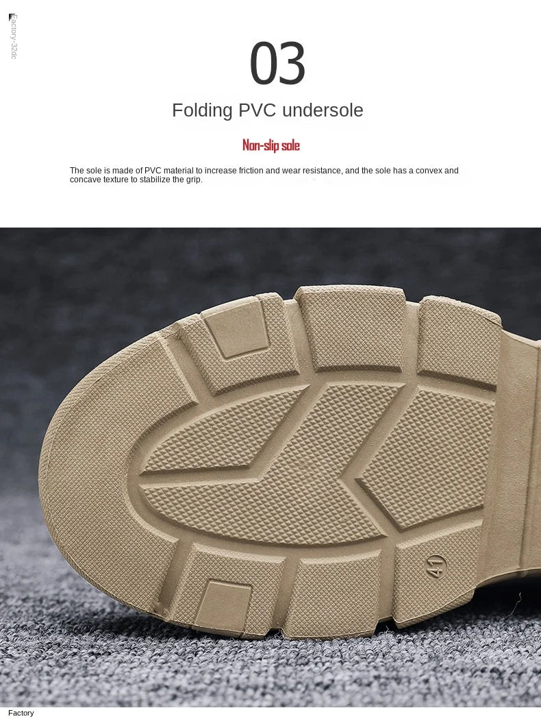 2024 Mens Boots Casual Shoes Winter Leather Designer Luxury Ankle boots Platform Work Safety shoes Sneakers botas para hombre