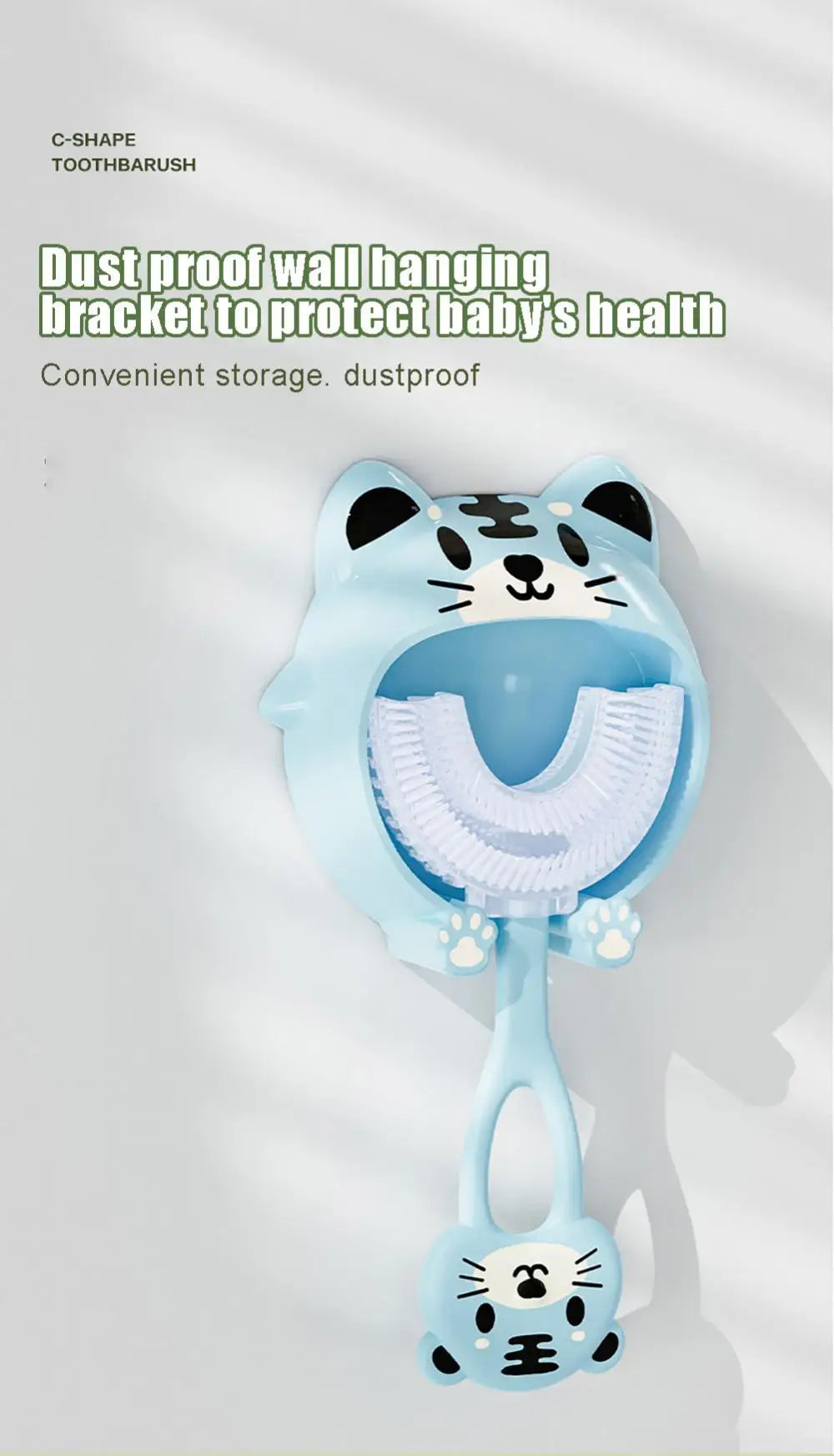 Baby Toothbrush 360 Degree Children U-shaped Toothbrush Teethers Brush Silicone Kids Teeth Oral Care Cleaning Baby Care Tools