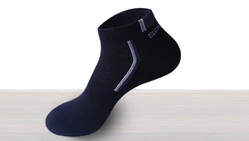 Male Socks Calcetines Hosiery Men's Socks Stretchy Shaping Teenagers Short Sock Suit for All Season Non-slip Durable
