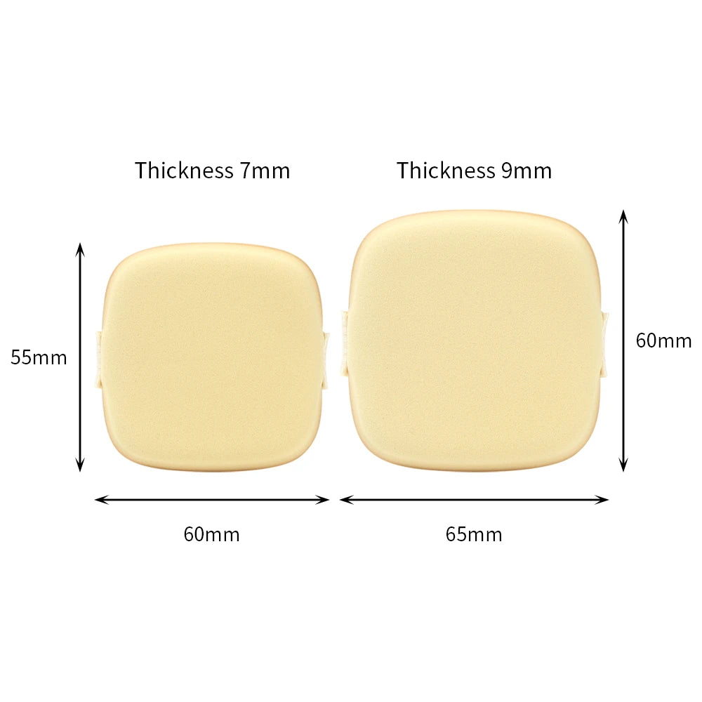 Butter Air Cushion Cosmetics Puff Square Portable Sponge Wet Dry Use Concealer Liquid Foundation Powder Puffs Face Makeup Tools