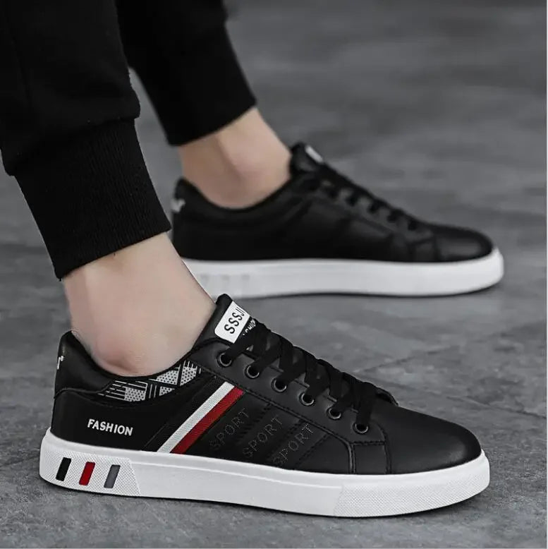 Fashion Sneakers Men Vulcanize Shoes Chunky Flat Comfortable Spring Autumn Platform Mens Shoes Sports Casual White Shoes