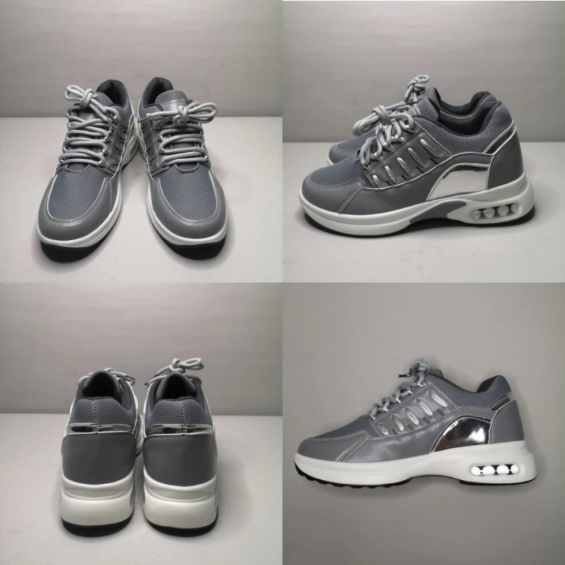 Fashion Women Sneakers 2024 Platform Casual Shoes For Women Tennis Shoes Pluis Size Sport Shoes Running Shoes Mesh Breathable 42