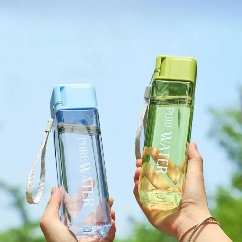 Sports Water Bottle Durable To Impact and High Temperature Fitness Travel Hiking Portable Sealed and Leak Proof Water Cup