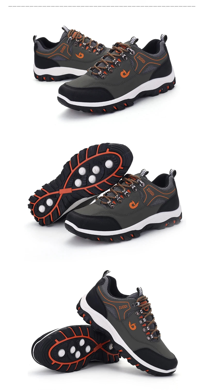 Brand Men Shoes Summer Breathable Sneakers Luxury Outdoor Lightweight Men's Moccasins Trekking Shoes for Men with