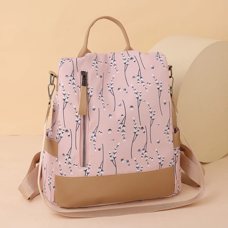 Waterproof Oxford Women Backpack Anti-theft Backpacks Shoulder Bags for Teenager Girls Large Capacity Travel Backpack School Bag