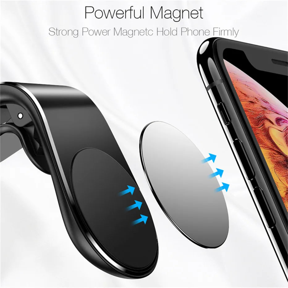 Magnetic Car Phone Holder Stand Air Vent Magnet Mount GPS Mobile Phone Car Bracket Phone Holder in Car for IPhone Huawei Samsung